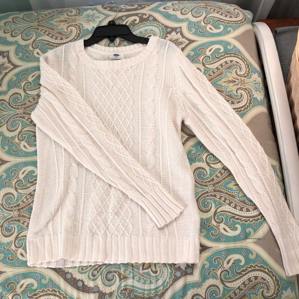Old Navy Cream Sweater